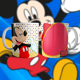 16 Diseños Plantillas Tazas Disney Mickey Archivos Jpg
