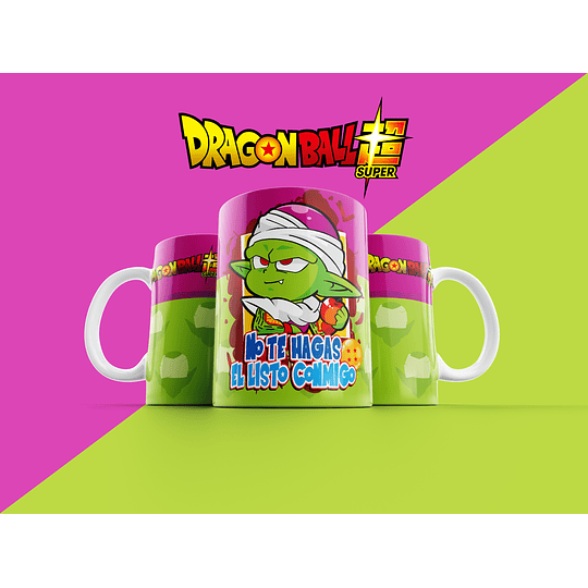 12 Diseños Plantillas Tazas Dragon Ball 2 Editables CorelDraw y Jpg