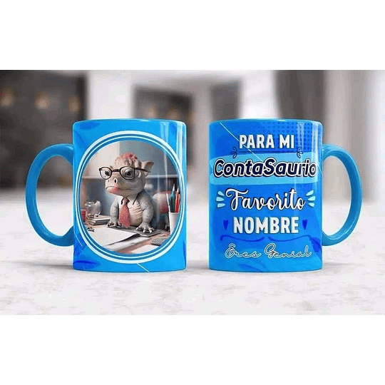 50 Diseños Plantillas Tazas Dino Profesiones Editables Photoshop y Png