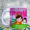 16 Diseños Plantillas Tazas Navidad Archivos Png y Editables Photoshop