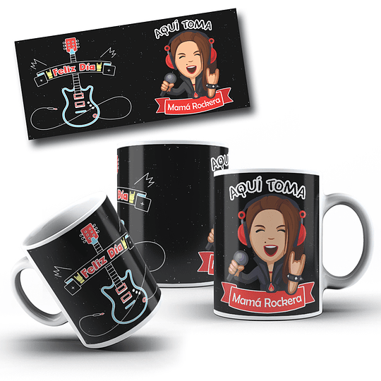 10 Diseños Plantillas Tazas Aqui Toma Mama Dia De La Madre Archivos Png y Editables CorelDraw