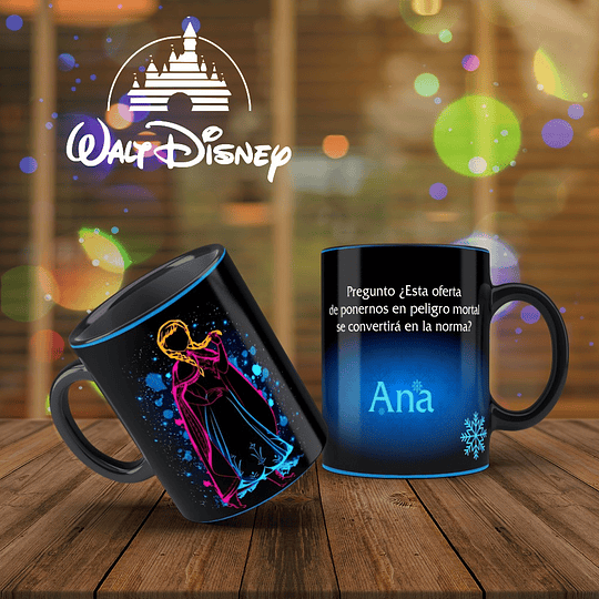 18 Diseños Plantillas Tazas Disney Fantasía Png