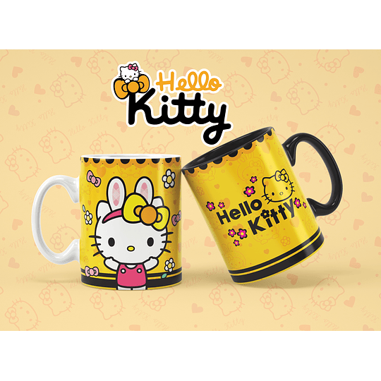 20 Diseños Plantillas Tazas Hello Kitty Png