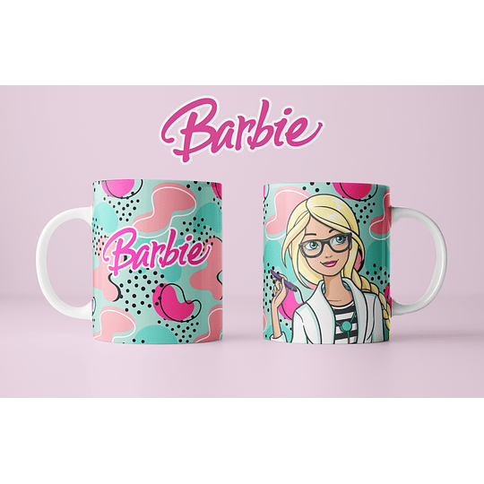 15 Diseños Plantillas Tazas Barbie Archivos Png