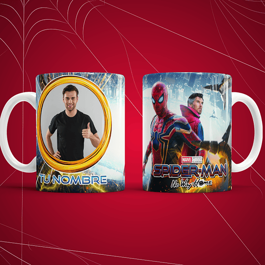 10 Diseños Plantillas Tazas Spider Man Archivos Png y Editables Photoshop