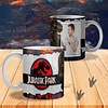 12 Diseños Plantillas Tazas Jurassic Park Archivos Png y Editables Photoshop