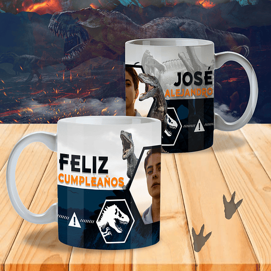 12 Diseños Plantillas Tazas Jurassic Park Archivos Png y Editables Photoshop