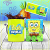 10 Diseños Plantillas Tazas Bob Esponja Archivos Png y Editables Photoshop