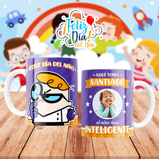 10 Diseños Plantillas Tazas Día del Niño Archivos Editables Photoshop