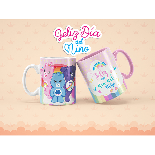 18 Diseños Plantillas Tazas Dia del Niño Archivos Png