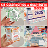 Pack Calendarios 2025 Escritorio Archivos Pdf y Editables Power Point