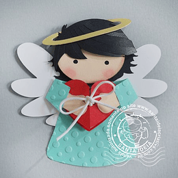 Kit Archivo Mi Bautizo Decoración Angelito Comunión Dorado Plantillas Personalizado