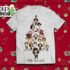 23 Diseños Plantillas Poleras Árboles Navidad Camisa Editables Photoshop + Png