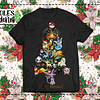 23 Diseños Plantillas Poleras Árboles Navidad Camisa Editables Photoshop + Png