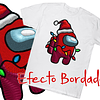 25 Diseños Plantillas Poleras Efecto Bordado Navidad 5 Camisa Archivos Png