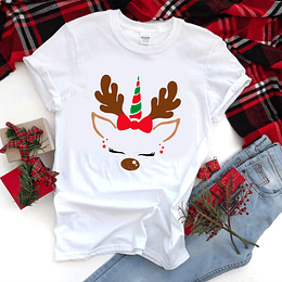 12 Diseños Plantillas Poleras Reno Navidad Camisa Archivos Png