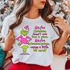 20 Diseños Plantillas Poleras Grinch Rosa Navidad Camisa Archivos Png y Svg