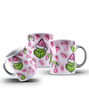 20 Diseños Plantillas Tazas Grinch Inflado Navidad Archivos Png