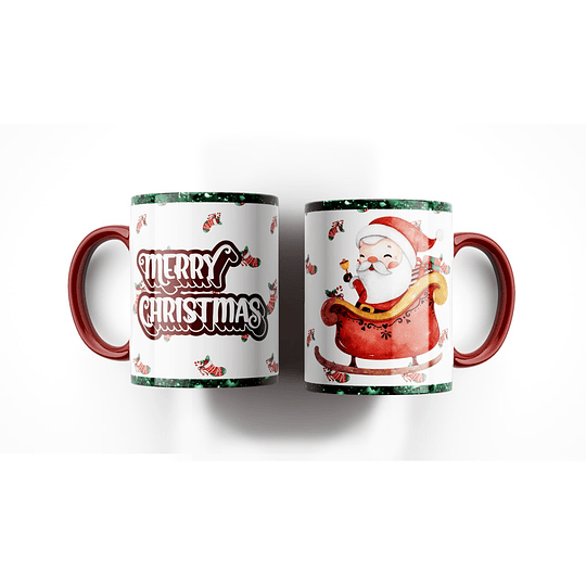 17 Diseños Plantillas Tazas Navidad Acuarela Archivos Png y Editables Photoshop