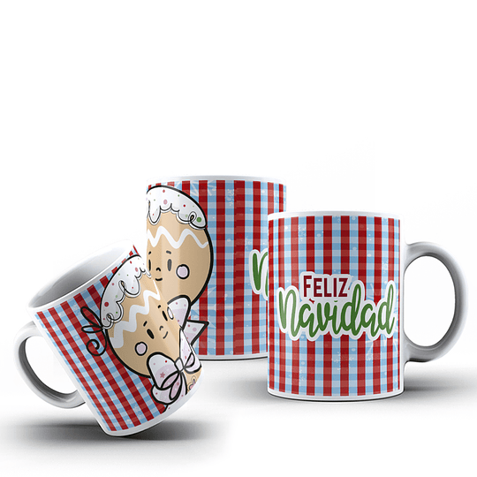 20 Diseños Plantillas Tazas Feliz Navidad Archivos Png