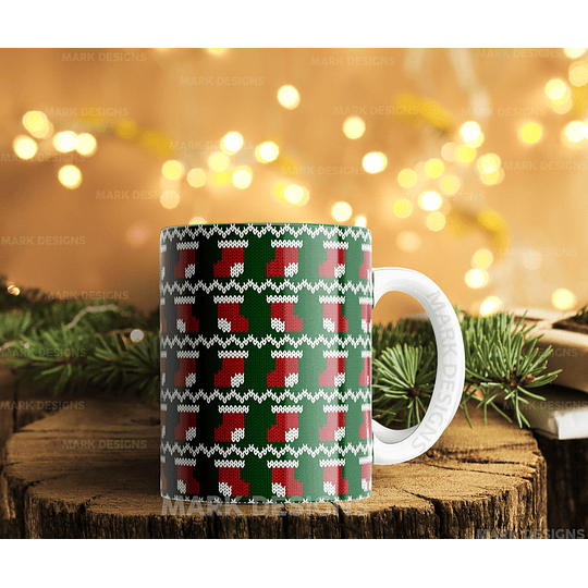 12 Diseños Plantillas Tazas Feliz Navidad Editables Photoshop