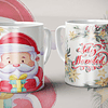 9 Diseños Plantillas Tazas Navidad Navideñas Archivos Png