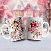 12 Diseños Plantillas Tazas Navideñas Navidad Archivos Png y Editables Photoshop