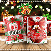 26 Diseños Plantillas Taza Abecedario Navidad Editables Photoshop