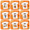 43 Diseños Plantillas Poleras Winnie Pooh Halloween Editable + Png