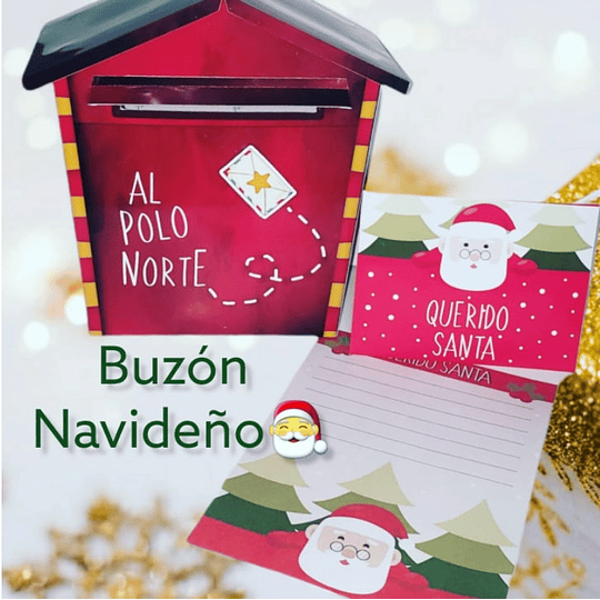 1 Caja Bastón Buzon Navidad Navideño Archivos Pdf