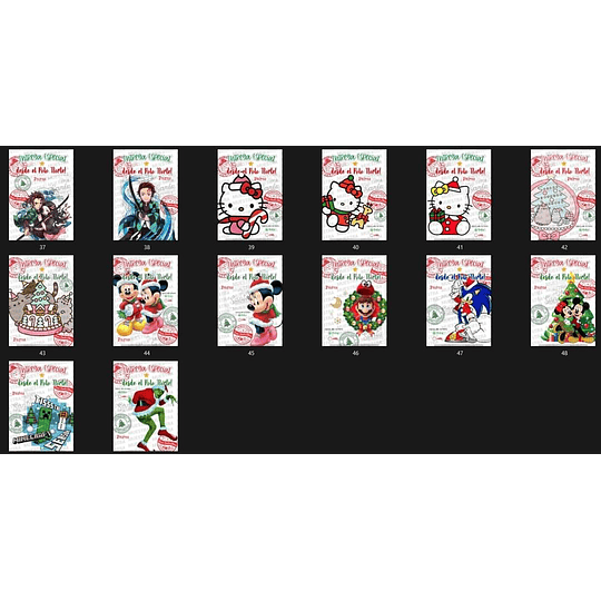 50 Diseños Plantillas Bolsas Bolsitas Navidad Navideño Archivos Png