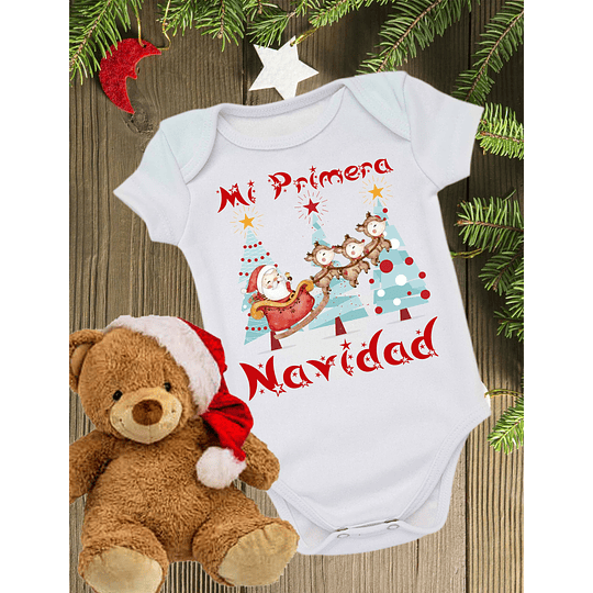 14 Diseños Plantillas Bodys Bebe Navidad Navideño Archivos Png