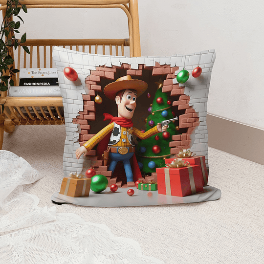 23 Diseños Plantillas Cojín Navidad 3D Navideño Archivos Png