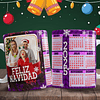 20 Diseños Plantillas Tazas Calendário Navidad 2025 Archivos Png Editable Psd y Mockups