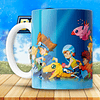 14 Diseños Plantillas Tazas Digimon Archivos Png y Mockups