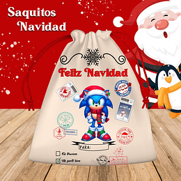 15 Diseños Plantillas Saquitos Navidad Archivos Png