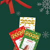 Kit Imprimible Diseños Calendarios Felices Fiestas 2025 Navidad Archivos Png y Pdf