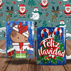 24 Diseños Plantillas Tazas Feliz Navidad Capibara Archivos Png y Editables Psd