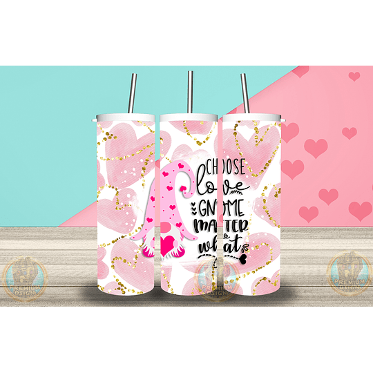 28 Diseños Plantillas Tumbler San Valentin Enamorados Editable