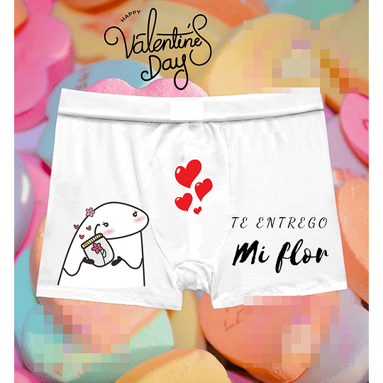 21 Diseños Plantillas Bóxer Flork San Valentin Enamorados Pdf y Png