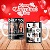 12 Diseños Plantillas Tazas San Valentin Enamorados Editable Photoshop