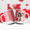 12 Diseños Plantilla Tazas Com Foto San Valentin Archivos Editables Psd y Png