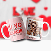 12 Diseños Plantilla Tazas Com Foto San Valentin Archivos Editables Psd y Png