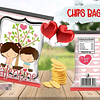 10 Diseños Plantilla Chips Bags San Valentin Archivos Editables Power Point