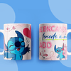 10 Diseños Plantilla Tazas Stitch Love San Valentin Archivos Editables Psd y Png