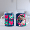 12 Diseños Plantilla Tazas Love San Valentin Archivos Editables Psd