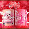 20 Diseños Plantilla Tazas Dog Love San Valentin Archivos Editables Psd y Png