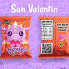 30 Diseños Plantilla Chips Bags San Valentin Archivos Png