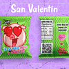 30 Diseños Plantilla Chips Bags San Valentin Archivos Png