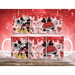 20 Diseños Plantilla Tazas 3D San Valentin Archivos Png